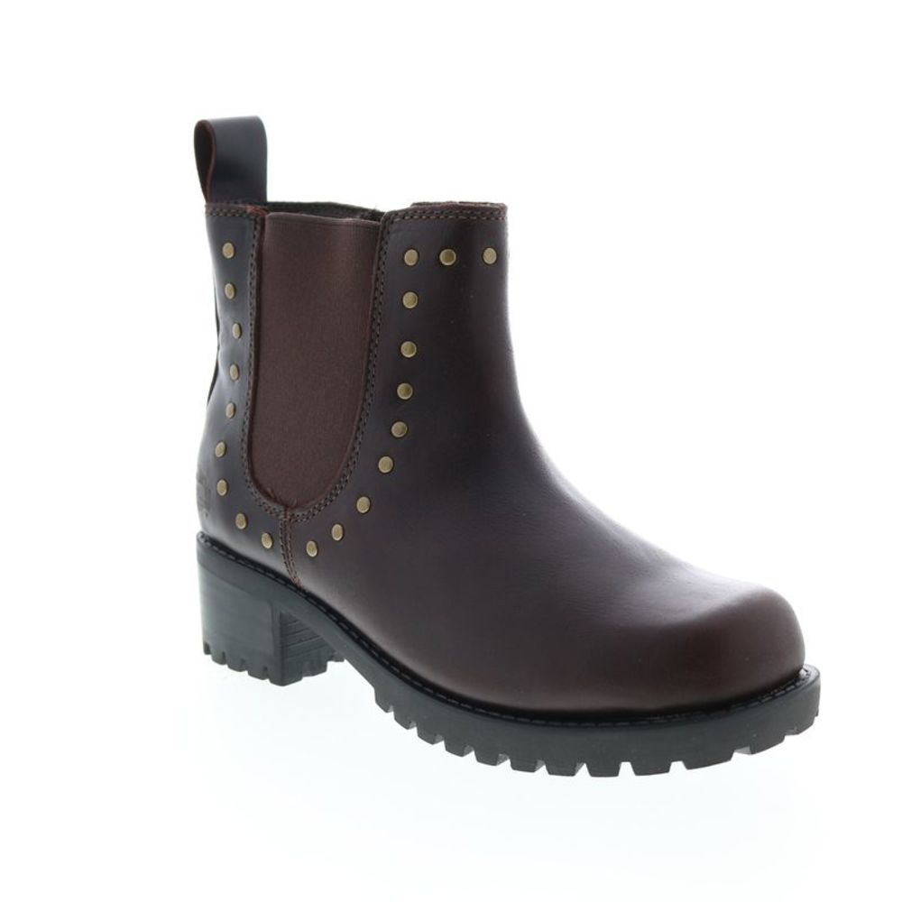 Harley-Davidson Womens Ashby Pull On Brown Boots (NWT) - Picture 2 of 7